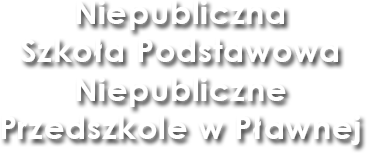 Niepubliczna Szkoła Podstawowa w Pławnej